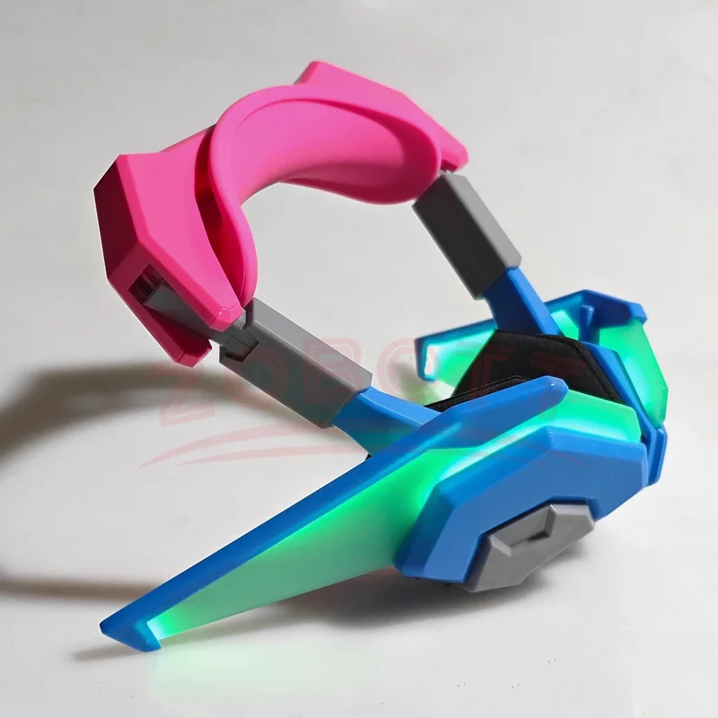 Dva Cosplay Prop - CyGame Overwatch D.Va Headset Musik Earphone