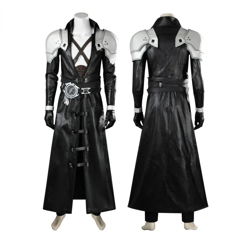 Aerith Cosplay Prop - FF7 Sephiroth kostum Cosplay mantel kulit
