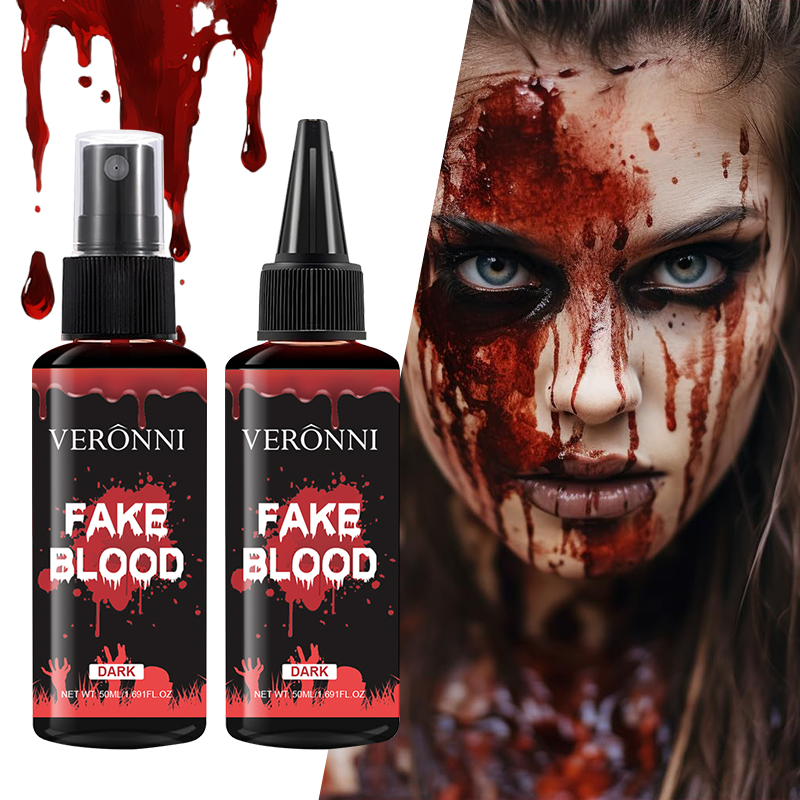 Body Paint Sfx - 50Ml Darah Palsu Realistis, Gel Darah