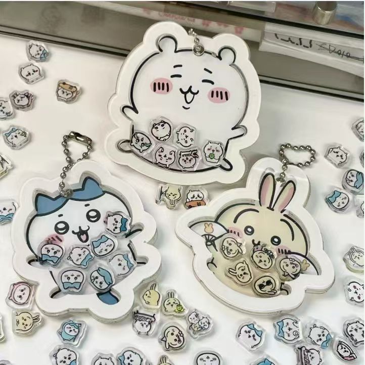 Cosplay Prop Diy - Gantungan Kunci Akrilik JiiKawa, Aksesoris Ransel