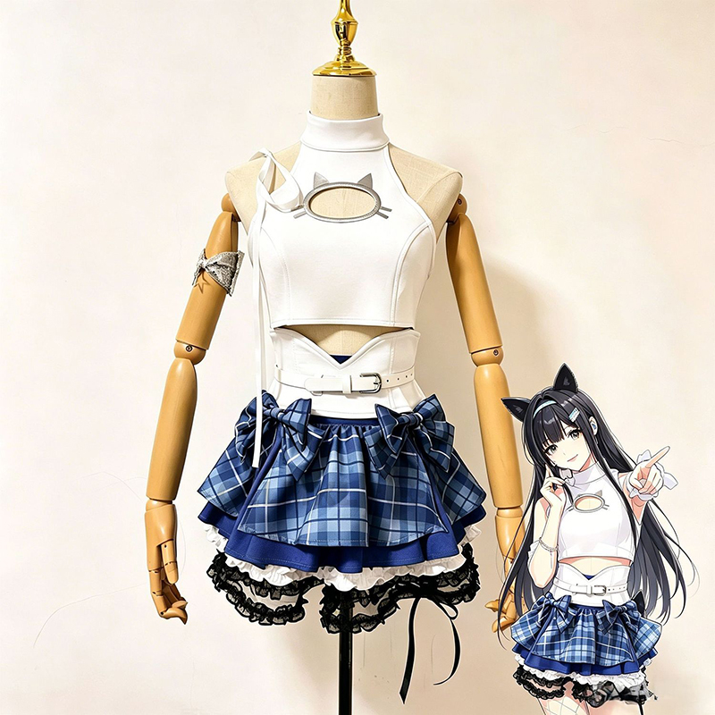 Prop De Cosplay - Anime T.T. Kostum Cosplay Nikke Mint