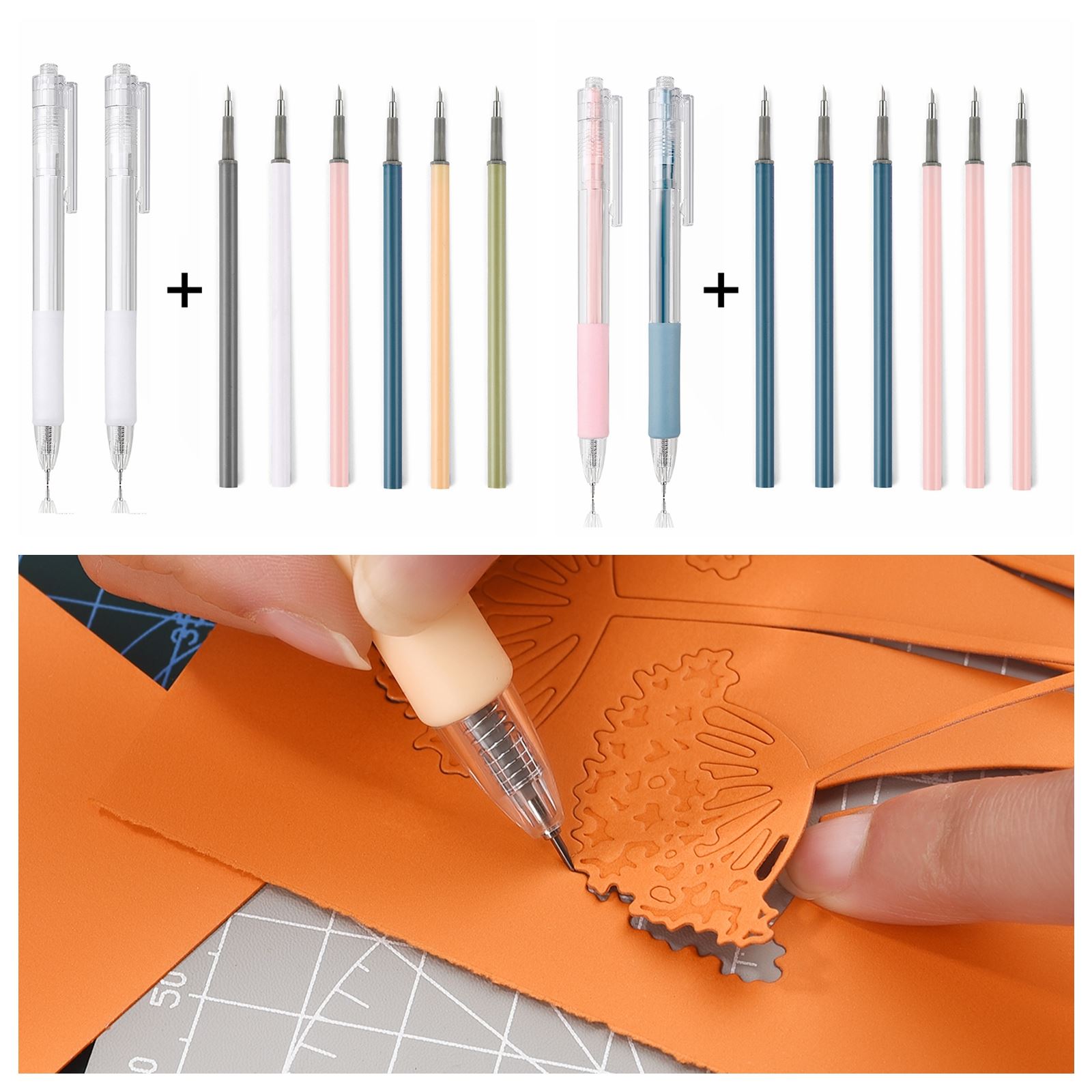 Craft Knife Set - 1/8 buah Set isi ulang pena