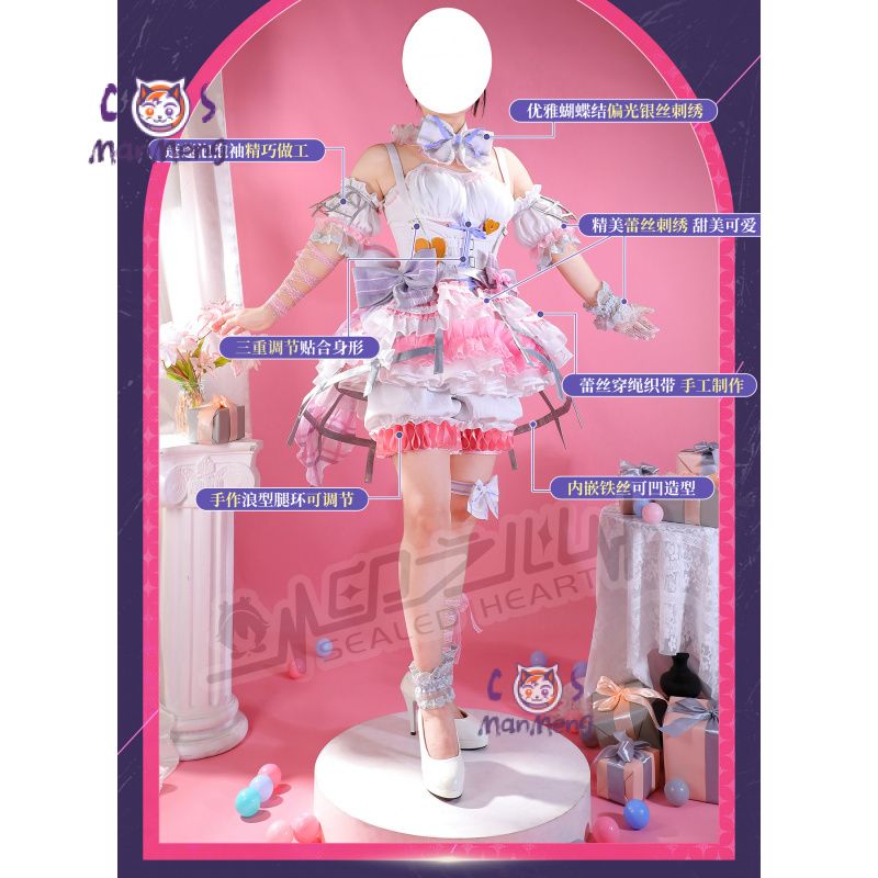 Akiyama Mizuki Amia mzk Kostum - Cosplay Prop Diy ulasan dan harga