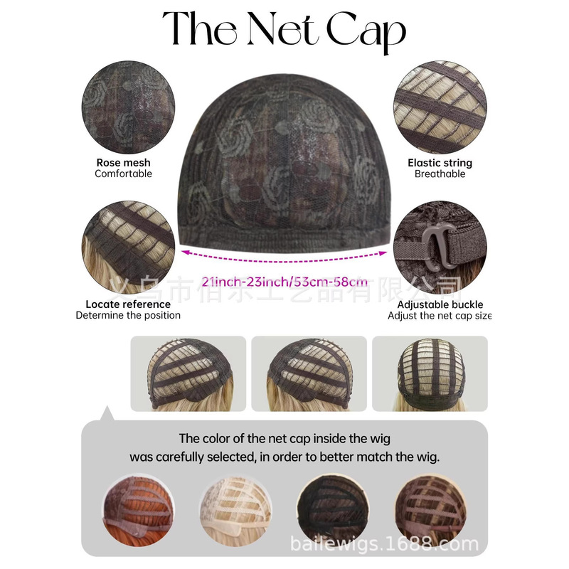 Wig cokelat alami terlaris den - Wig Fiber Net ulasan dan harga