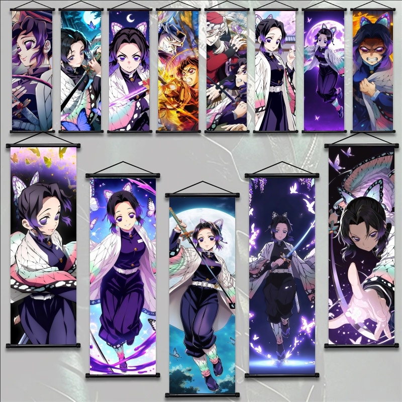 Shinobu Kocho Demon Slayer Art - Anime Cosplay Prop ulasan dan harga