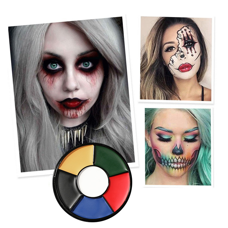 Palet cat wajah minyak 6 warna - Body Paint Sfx ulasan dan harga