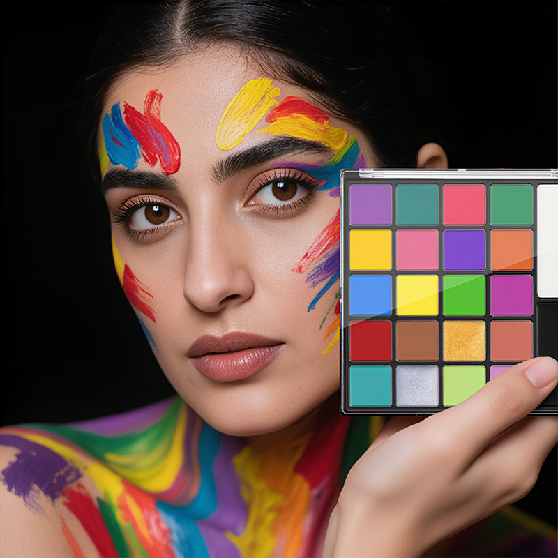 Set Cat Warna Wajah & Tubuh 22 - Body Paint Sfx ulasan dan harga