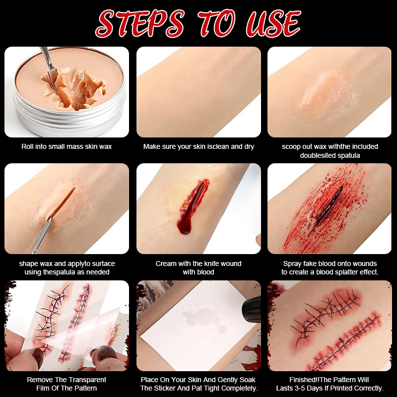 15g Makeup Efek Khusus Realist - Body Paint Sfx ulasan dan harga