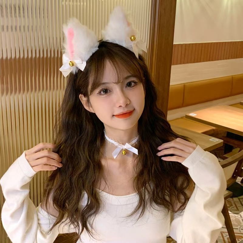 Ikat Kepala Telinga Kucing Sek - Cosplay Prop Bow ulasan dan harga