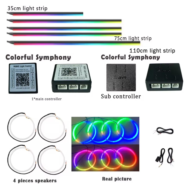 18 in 1 22 in 1 lampu suasana  - Led El Wire ulasan dan harga