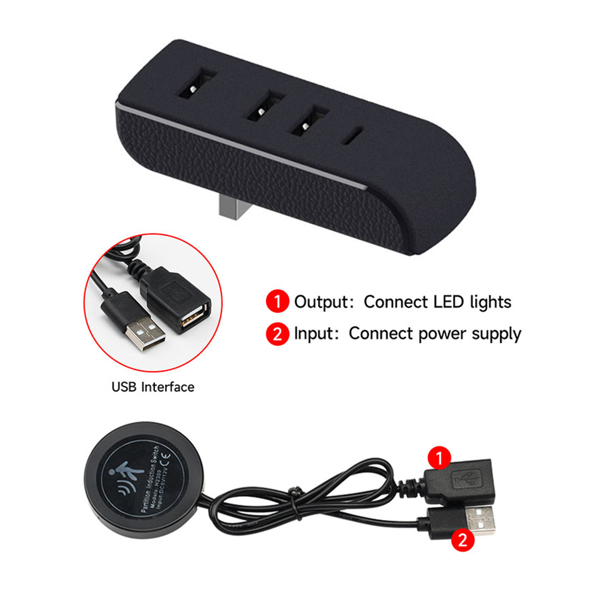 Lampu sekitar Interior mobil a - Led El Wire ulasan dan harga