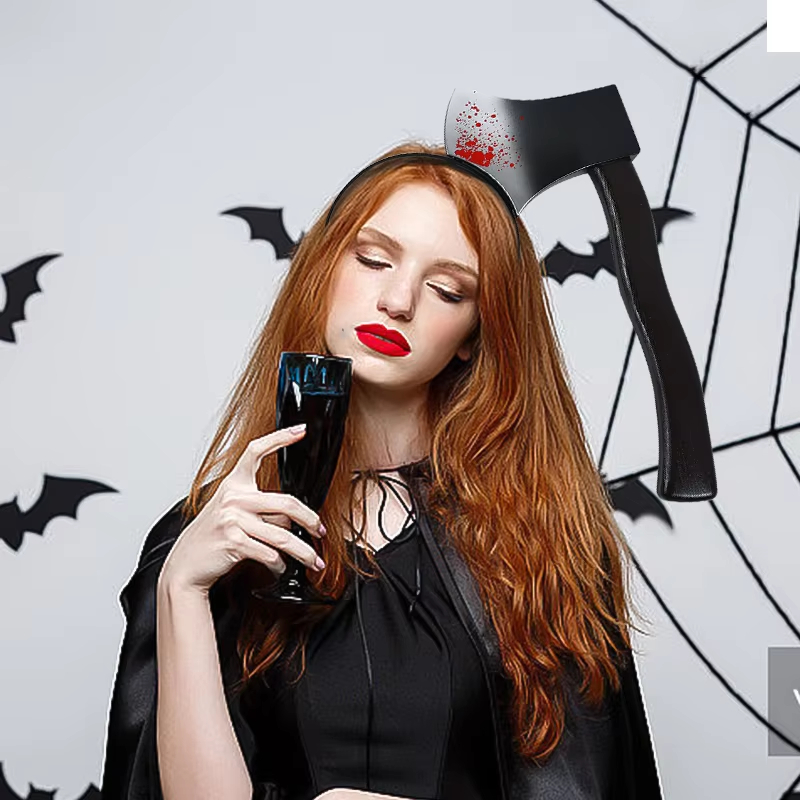 Dekorasi Halloween, Hiasan Kep - Cosplay Prop Axe ulasan dan harga