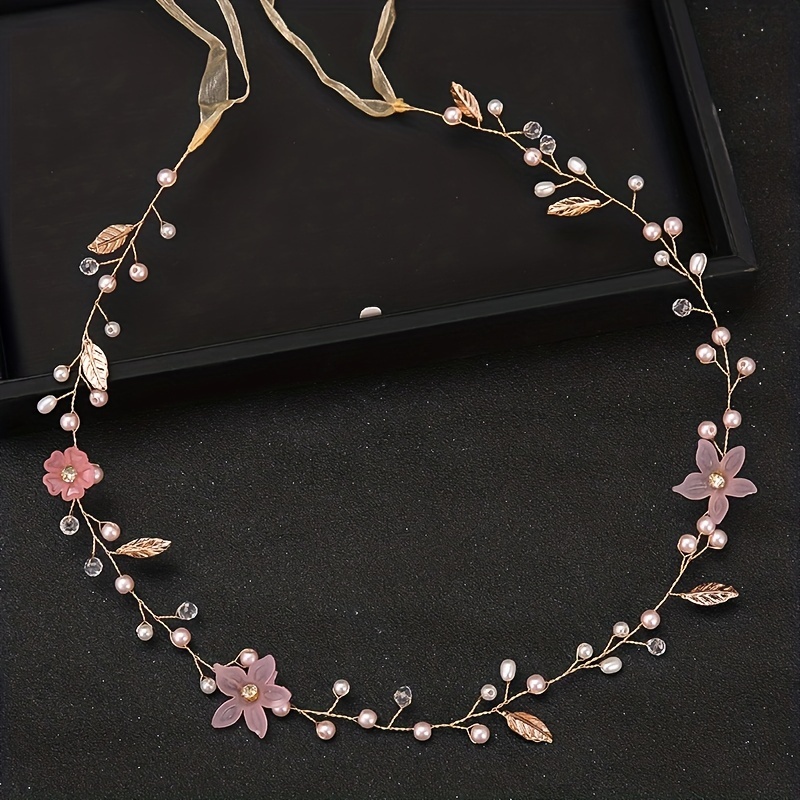 Bando rambat daun kristal untu - Aerith Cosplay Prop ulasan dan harga