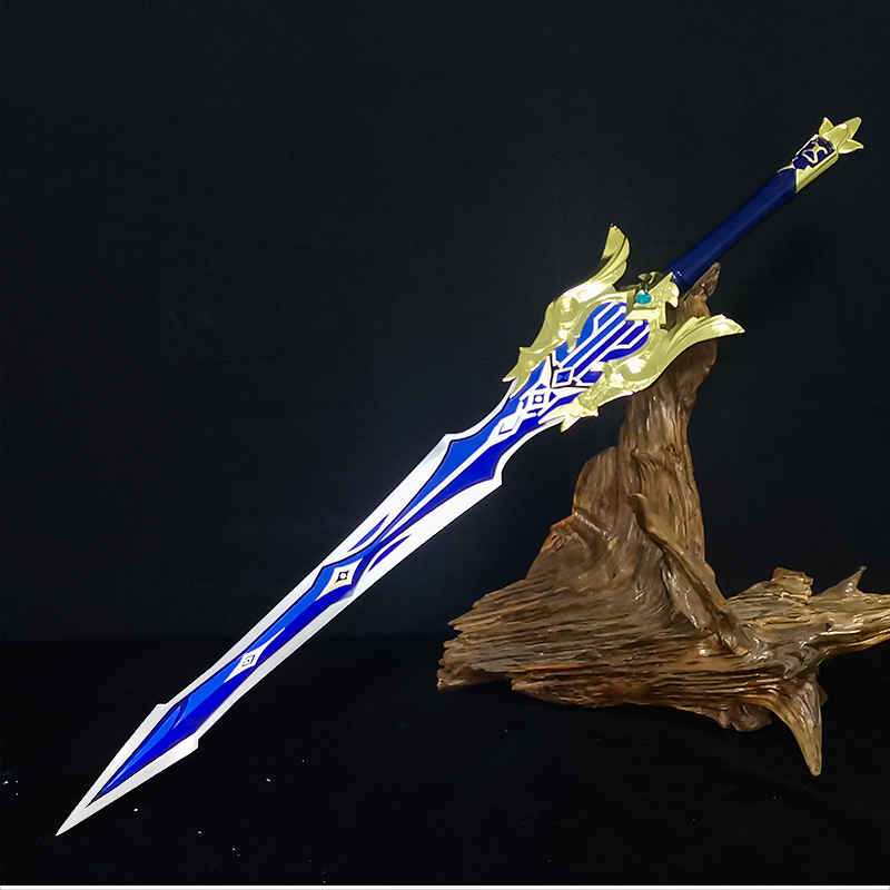 Pisau Pajangan Dua Tangan Teri - Cosplay Prop Display ulasan dan harga