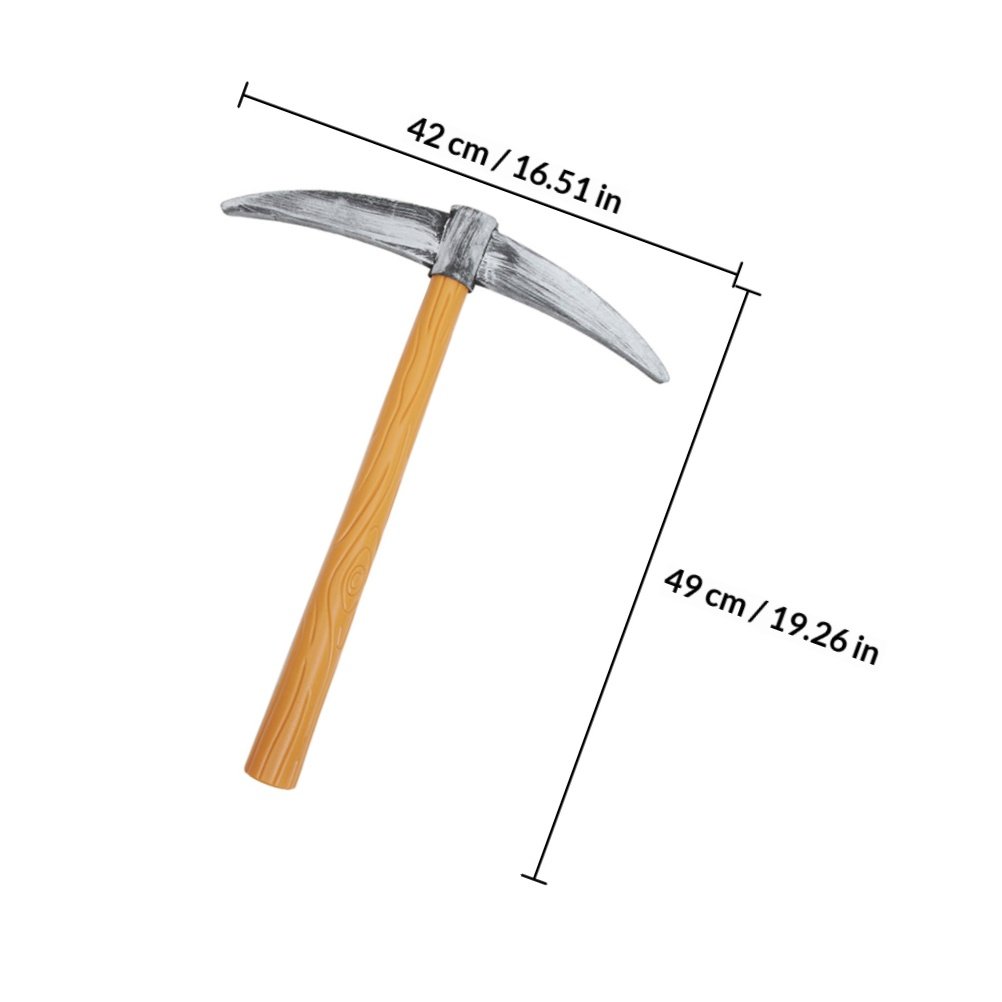 1 Set Alat Peraga Pickaxe Busa - Cosplay Prop Axe ulasan dan harga