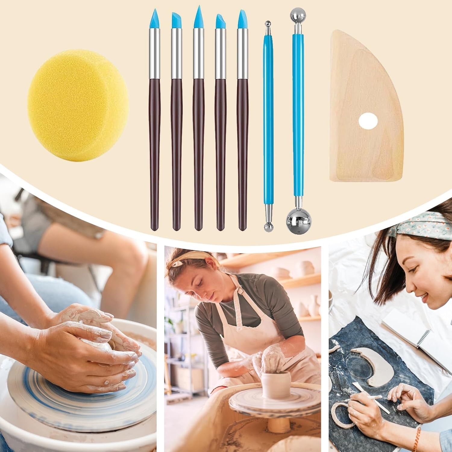 31 Buah/Set Alat Tembikar Pemb - Craft Knife Set ulasan dan harga