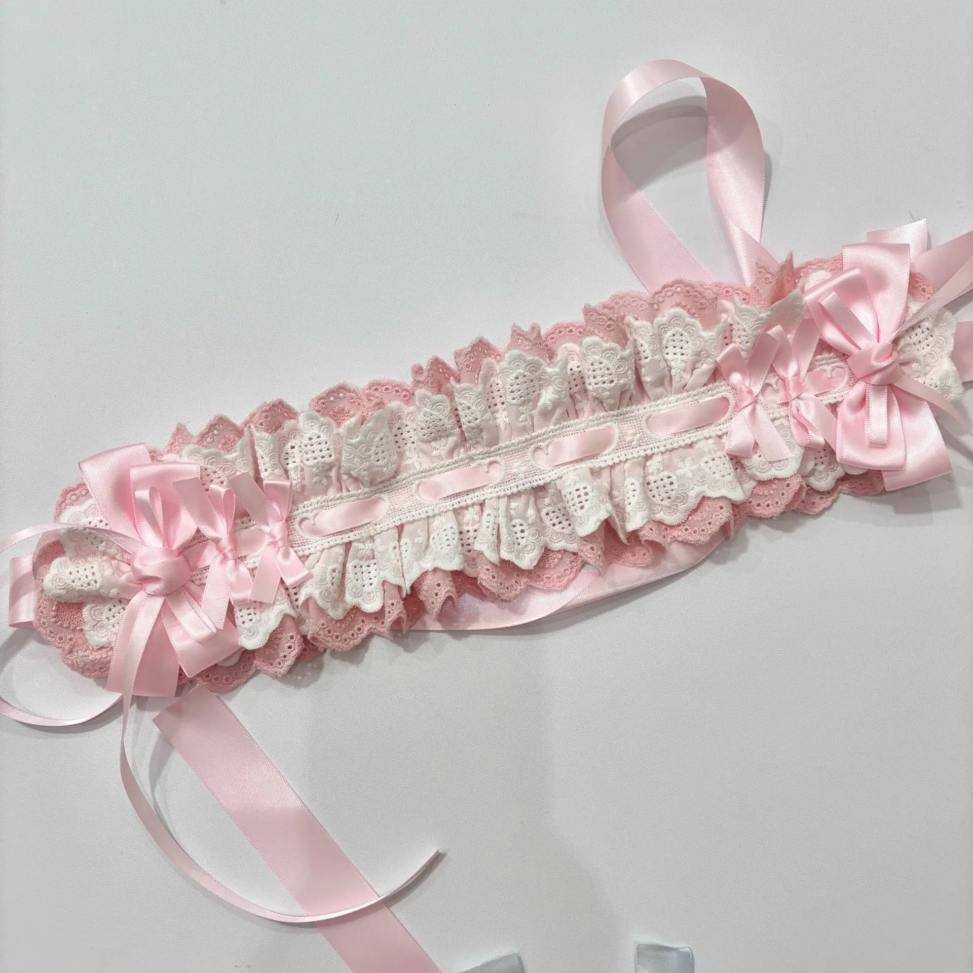 Ikat Kepala Berenda Lolita Pit - Cosplay Prop Bow ulasan dan harga