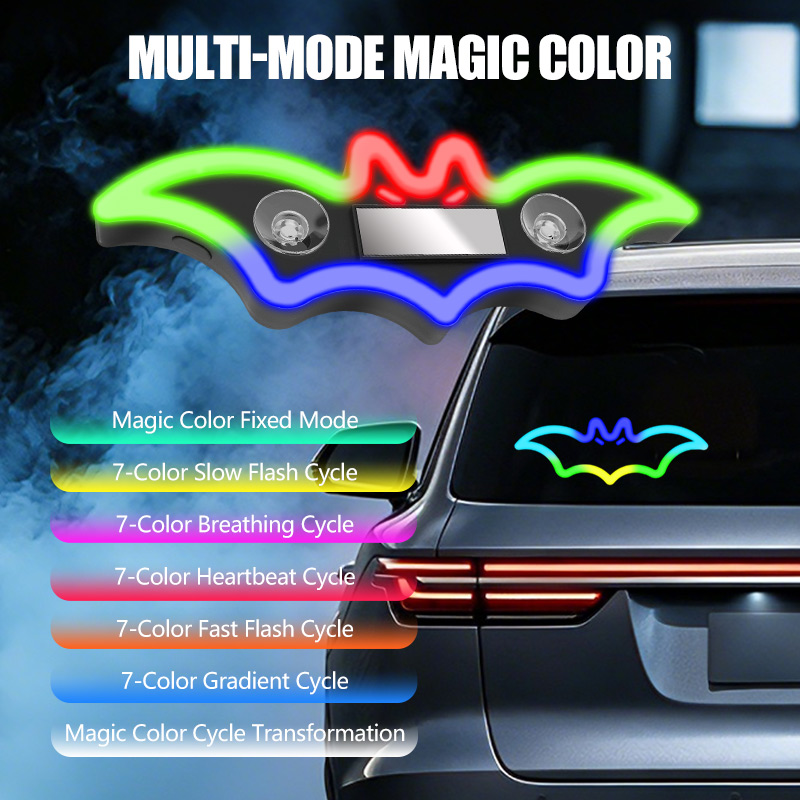 Lampu LED Mobil Motif Kelelawa - Led El Wire ulasan dan harga