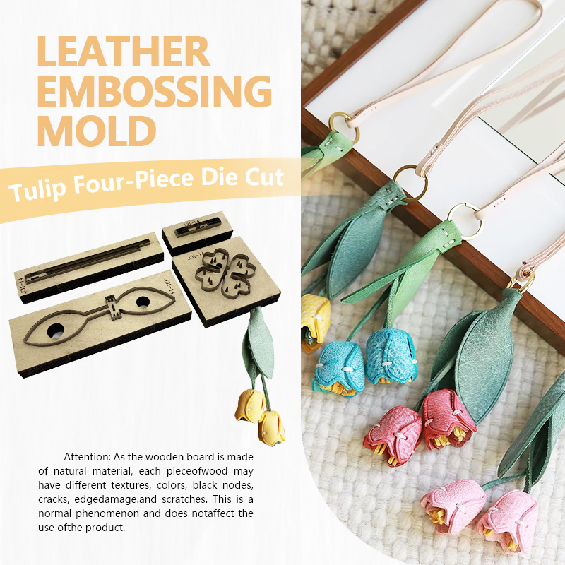 Set Pisau Kulit Tulip Empat Bu - Craft Knife Set ulasan dan harga